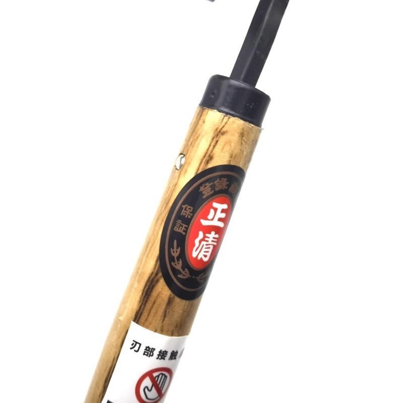 Composite Steel Bent Handlebar Sickle Steel Elbow Hoe Hand Weeding Sickle Gardening Weeding Farm Tools - Decindoor